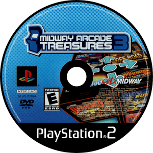 PLAYSTATION 2 - MIDWAY ARCADE TREASURES 3 {LOOSE}