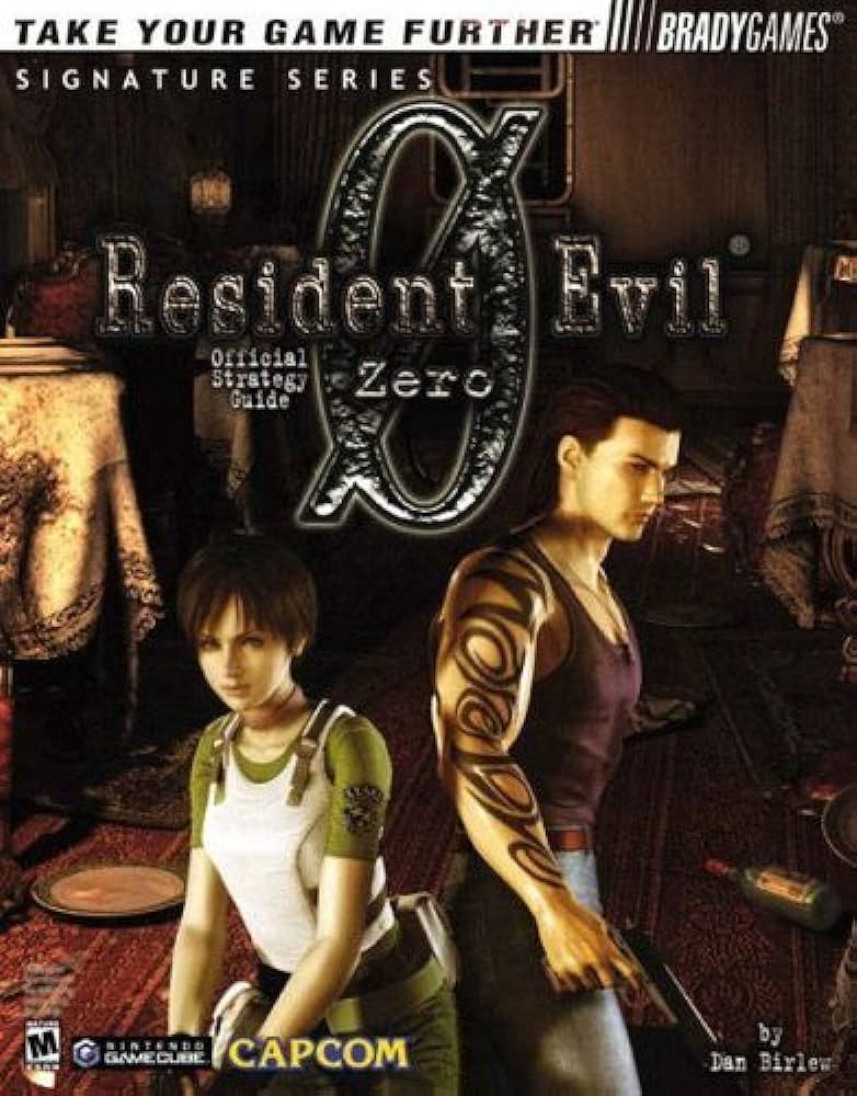 GAME GUIDES - RESIDENT EVIL ZERO (NO POSTER!)