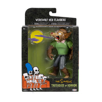 Jakks Pacific- “The Simpsons: Treehouse of Horror” Werewolf Ned Flanders 5” Poseable Action Figure [New/Sealed]
