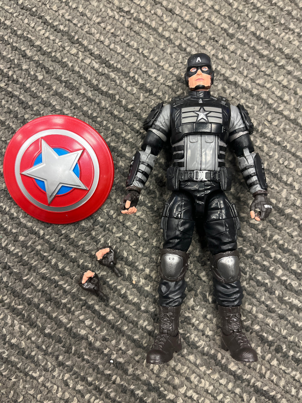 Marvel Legends Captain America Stealth Suit (Gamerverse)