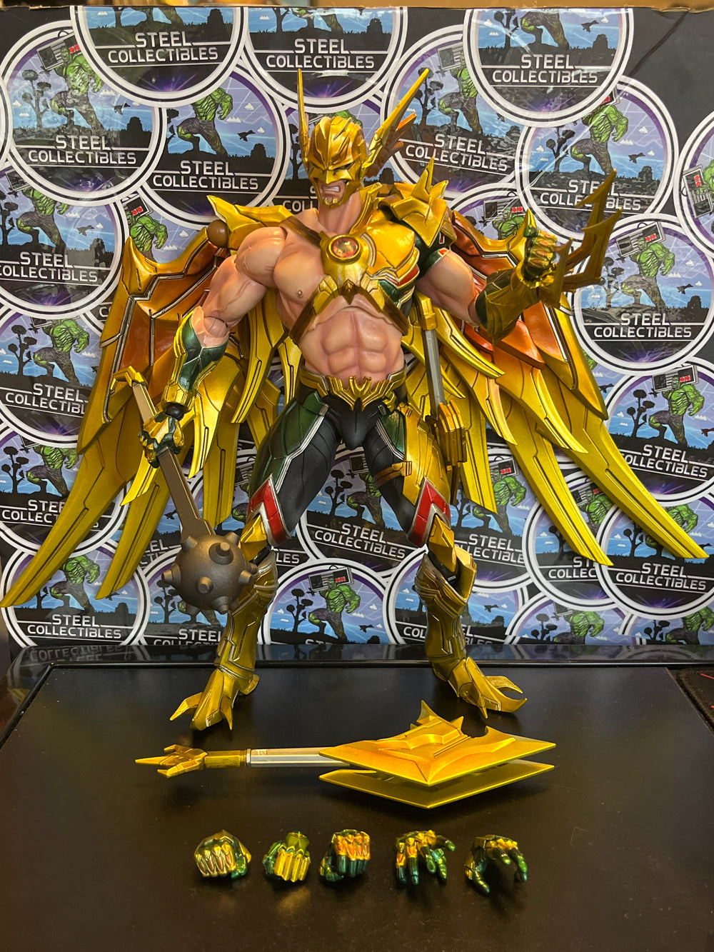 DC Play Arts Kai Hawkman