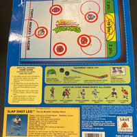 Vintage TMNT Slap Shot Leo on card (Unpunched)