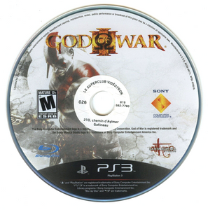 PS3 - GOD OF WAR 3 [LOOSE]