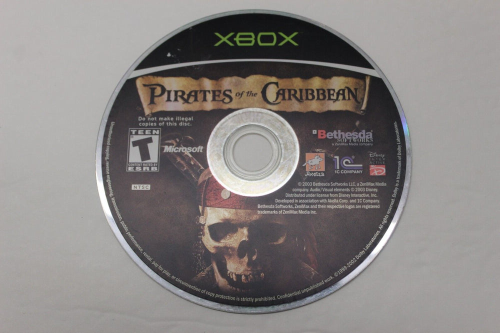 XBOX - PIRATES OF THE CARIBBEAN [LOOSE DISC]