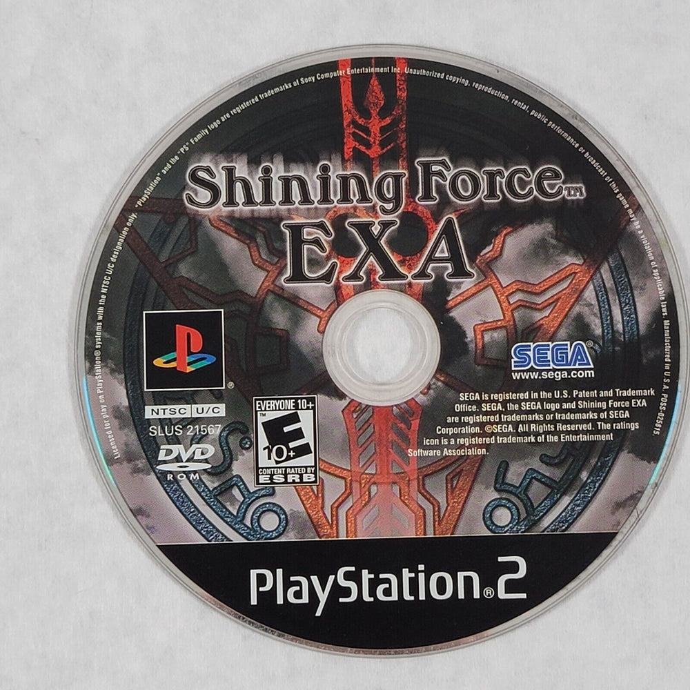 Playstation 2 - Shining Force EXA {LOOSE DISC}