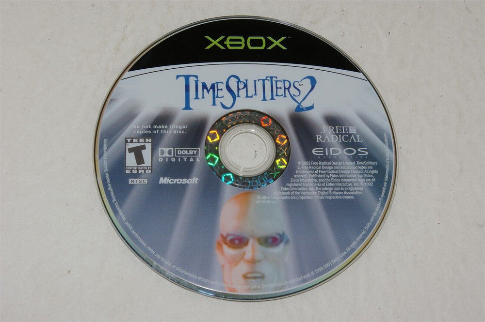 XBOX - TIME SPLITTERS 2 [LOOSE DISC]