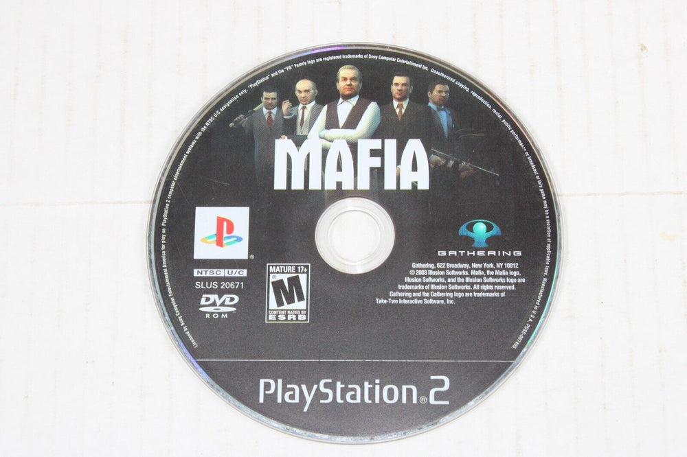 PLAYSTATION 2 - MAFIA [LOOSE]