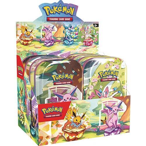 POKEMON TCG - PRISMATIC EVOLUTIONS MINI TIN (SINGLE TIN)