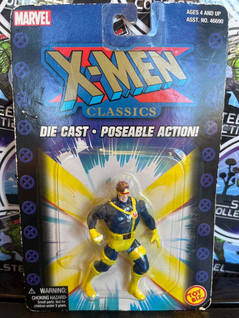 ToyBiz X-Men Classics Diecast Mini Cyclops
