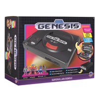 Console Heroes Sega Genesis Supervillain Boss Bundle Playset with Cartridge Storage Tray

