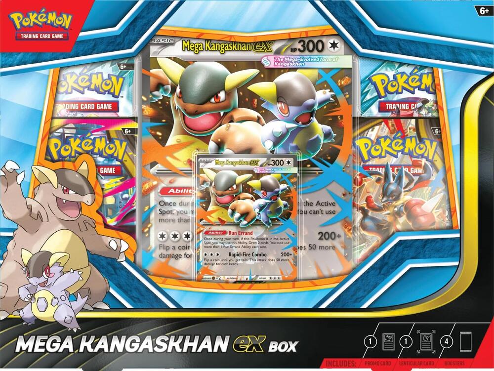 POKEMON TCG - MEGA KANGASKHAN ex BOX *NEW* [PRE-ORDER]