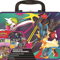 POKEMON TCG - FALL 2025 COLLECTOR CHEST LUNCH BOX (MEGA LUCARIO & GARDEVOIR) *NEW* [PRE-ORDER]