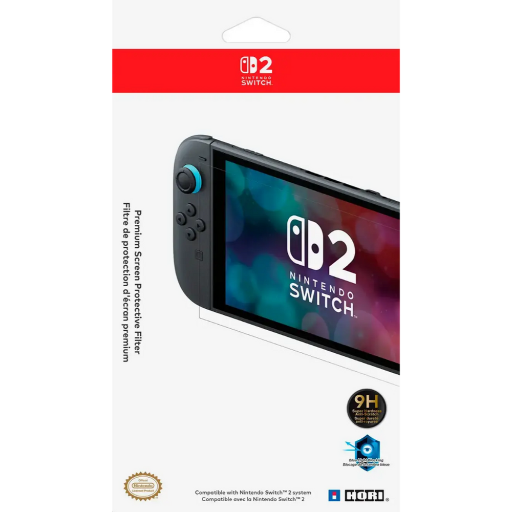 NINTENDO SWITCH 2 - PREMIUM SCREEN PROTECTIVE FILTER BY HORI {NEW}