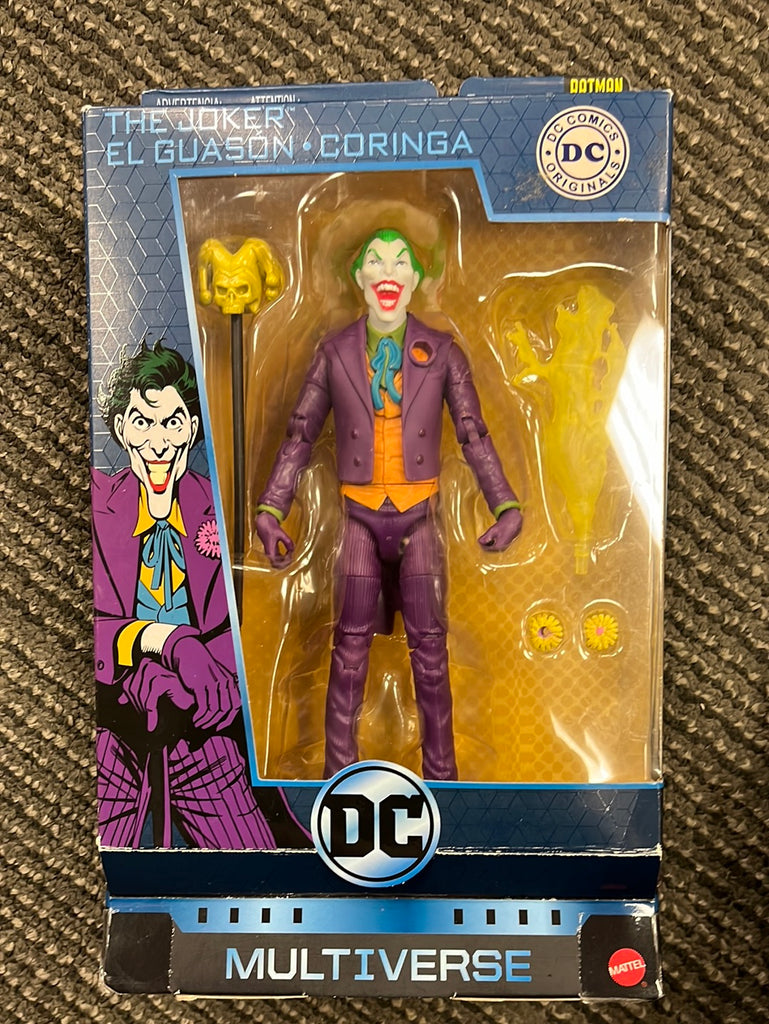 Mattel DC Multiverse Joker (Batman 80 years) Custom paint job | Steel ...