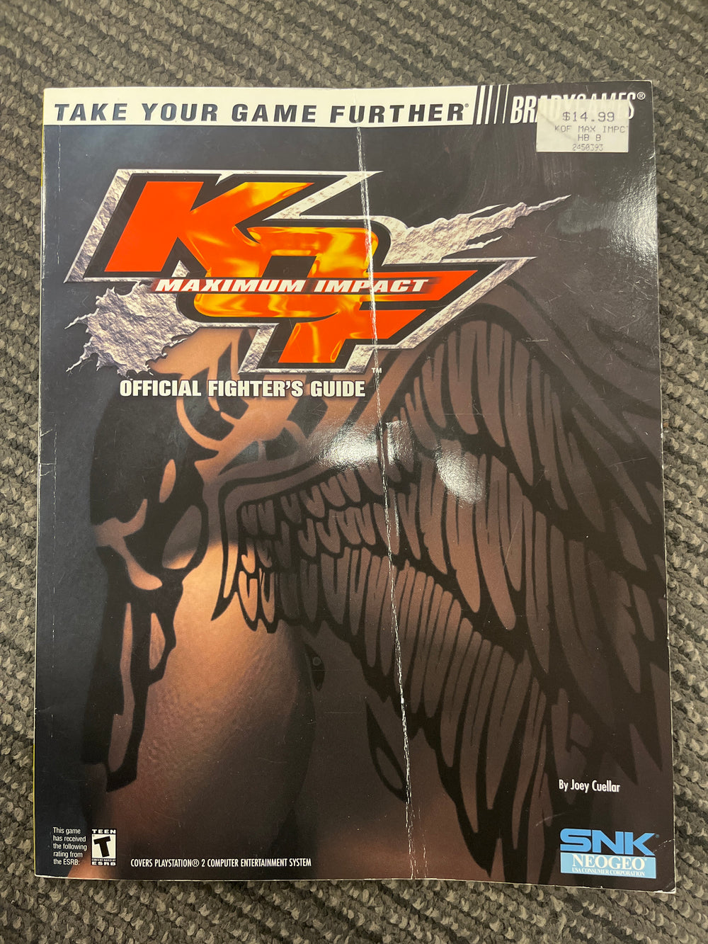 Game Guides - King of Fighters Official Fighters Guide (Damaged)