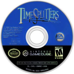 GAMECUBE - TIMESPLITTERS FUTURE PERFECT [LOOSE DISC]