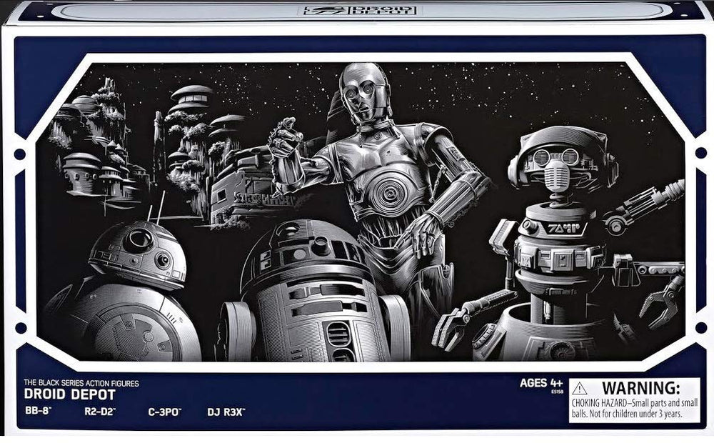 Star Wars Black Series Galaxy's Edge Exclusive Droid Depot Set