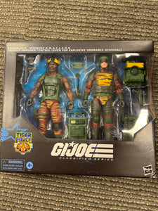 GIJoe Classified Tiger Force Roadblock, Tripwire & M.A.C.L.E.O.D. Multipack