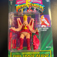 Mighty Morphin Power Rangers Evil Space Aliens - Missile Launching Pete & Repeat