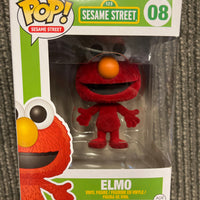 Funko Pop! Elmo (Flocked) #08 “Sesame Street” [See Description]