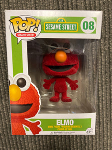 Funko Pop! Elmo (Flocked) #08 “Sesame Street” [See Description]