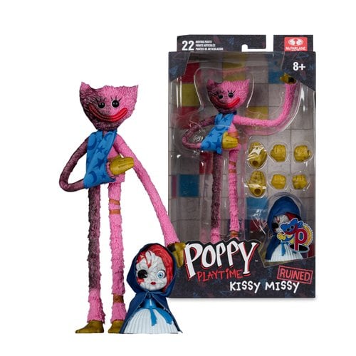 McFarlane Toys - Poppy Playtime Ruined Kissy Missy (Wave 2) 7 Inch Sca ...
