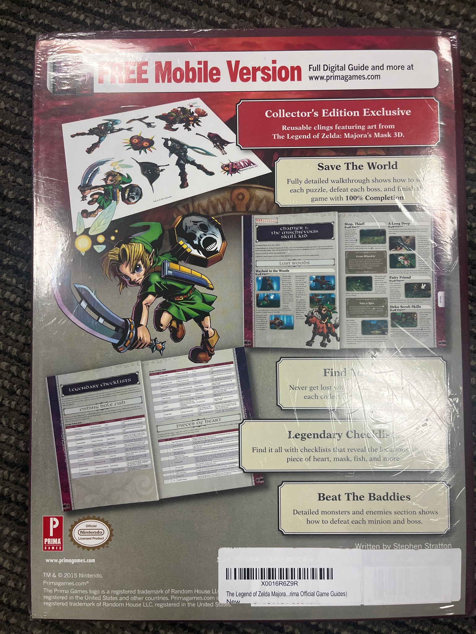 Zelda Majora's top Mask 3D Collector's Guide