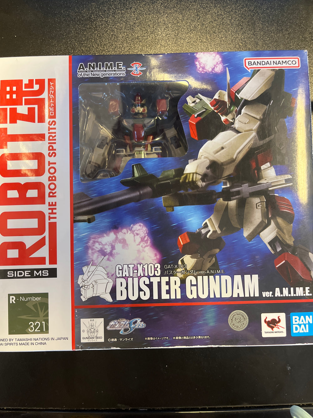 Robot Spirits GAT-X103 BUSTER GUNDAM Mobile Suit ver A.N.I.M.E.