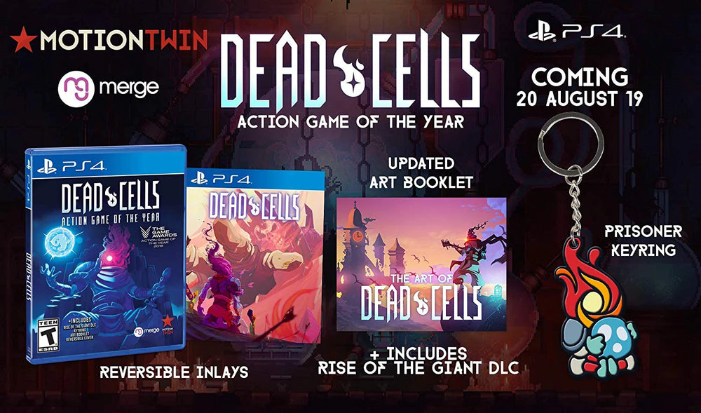 PS4 - DEAD CELLS (ACTION GAME OF THE YEAR) {CIB WITH EXTRAS}