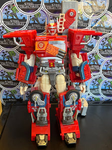 Transformers Robots in Disguise 2001 Optimus Prime (Car Robots Fire Convoy)