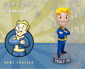 Gaming Heads Fallout 4 Vault-Tec Vault Boy 12 inch" Bobblehead