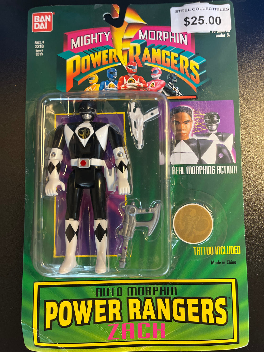 Mighty Morphin Power Rangers - Auto Morphin Zach
