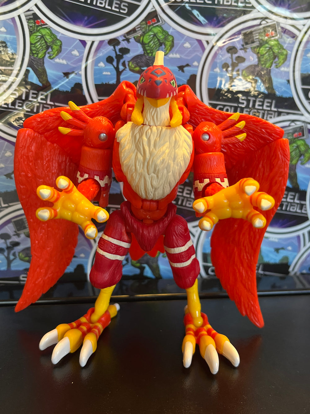 Digimon Digivolving Garudamon