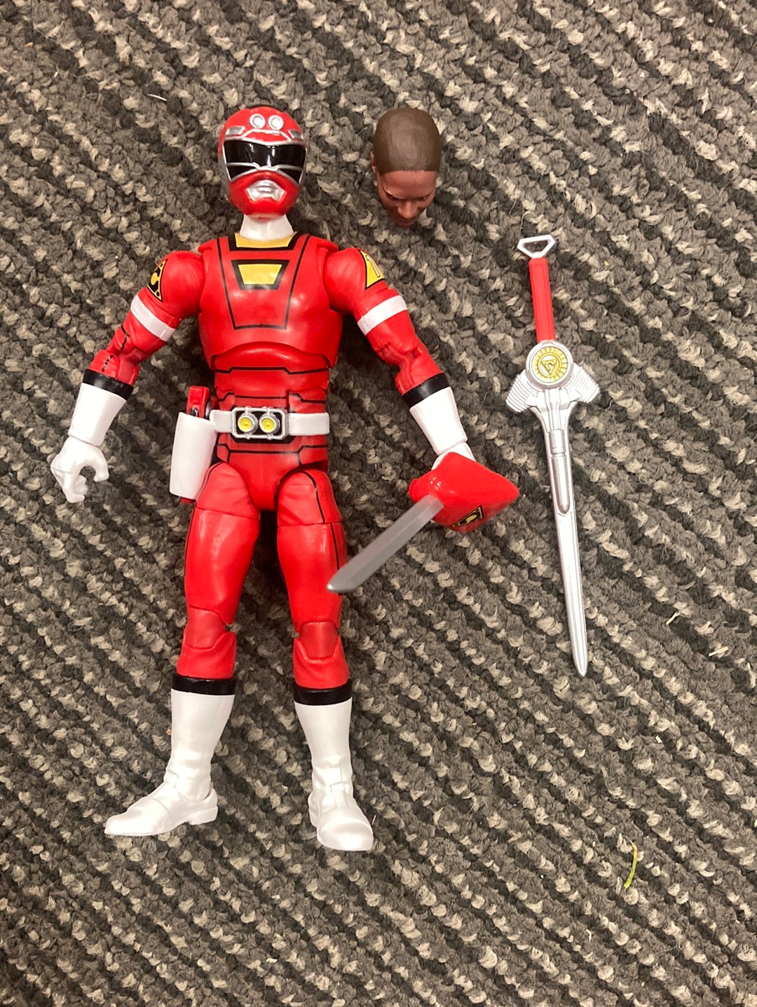 特撮 power rangers turbo red ranger Power Rangers: Lightning Collection Turbo Red Ranger Kids