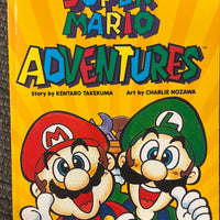 Super Mario Bros Adventures Viz Media Book (Comic style)