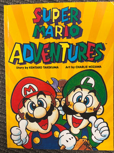 Super Mario Bros Adventures Viz Media Book (Comic style)