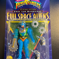 Mighty Morphin Power Rangers Evil Space Aliens - Slicing Action Erik The Barbaric