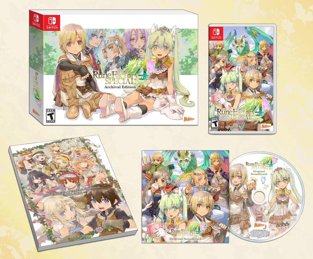 SWITCH - RUNE FACTORY 4 SPECIAL [ARCHIVAL EDITION] [COMPLETE]