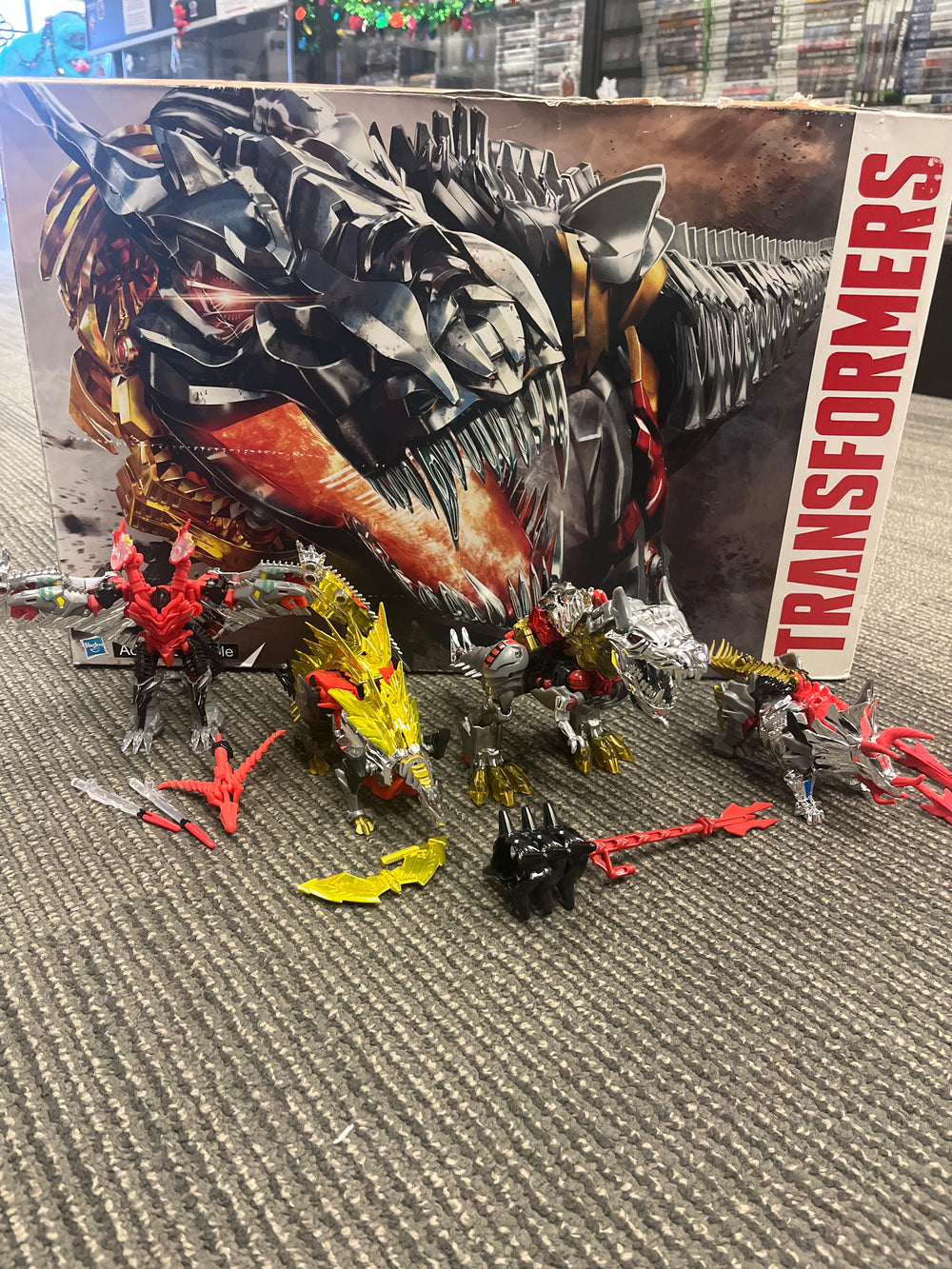 SDCC Transformers Age of Extinction Dinobots 4 Pack