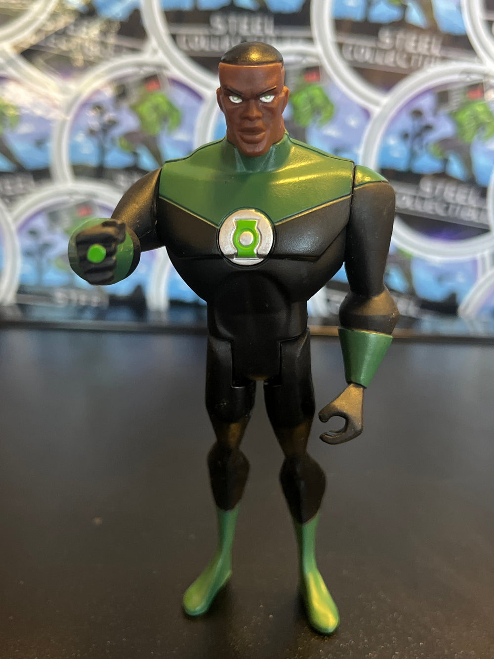 DC Justice League Unlimited Green Lantern John Stewart (no Beard)