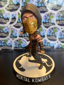 Mezco Mortal Kombat Scorpion Bobble-head