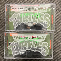TMNT Neca Bunny Suit Bebop and Rocksteady set of 2 with custom Acrylic Display Cases
