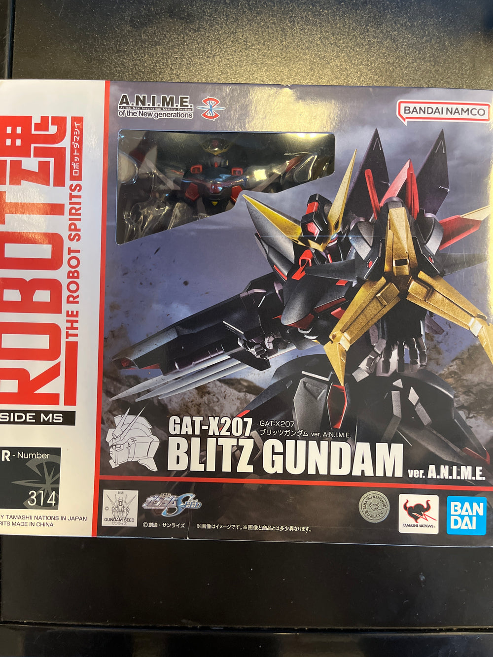Robot Spirits GAT-X207 BLITZ GUNDAM Mobile Suit ver A.N.I.M.E.