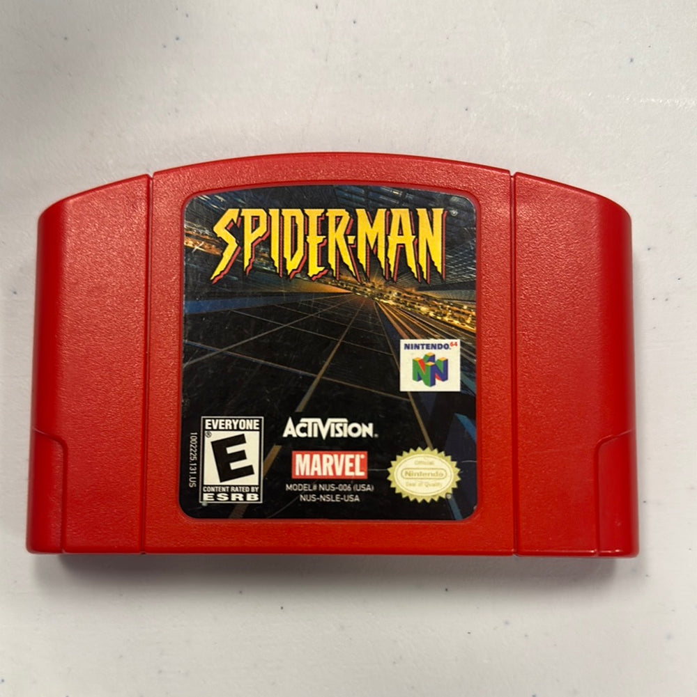 N64 - SPIDER-MAN [LOOSE] [TEAR ON BACK LABEL]