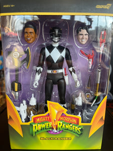 Super 7 Ultimates! Mighty Morphin Power Rangers Black Ranger