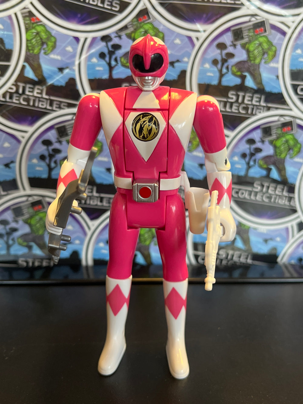 Power Rangers Legacy Flip Head Mighty Morphin Pink Ranger