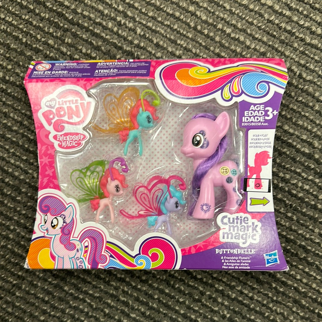 My Little Pony- Friendship is Magic: Buttonbelle & Friendship Flutters |  Steel Collectibles LLC.