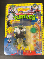 Vintage TMNT Slap Shot Leo on card (Unpunched)
