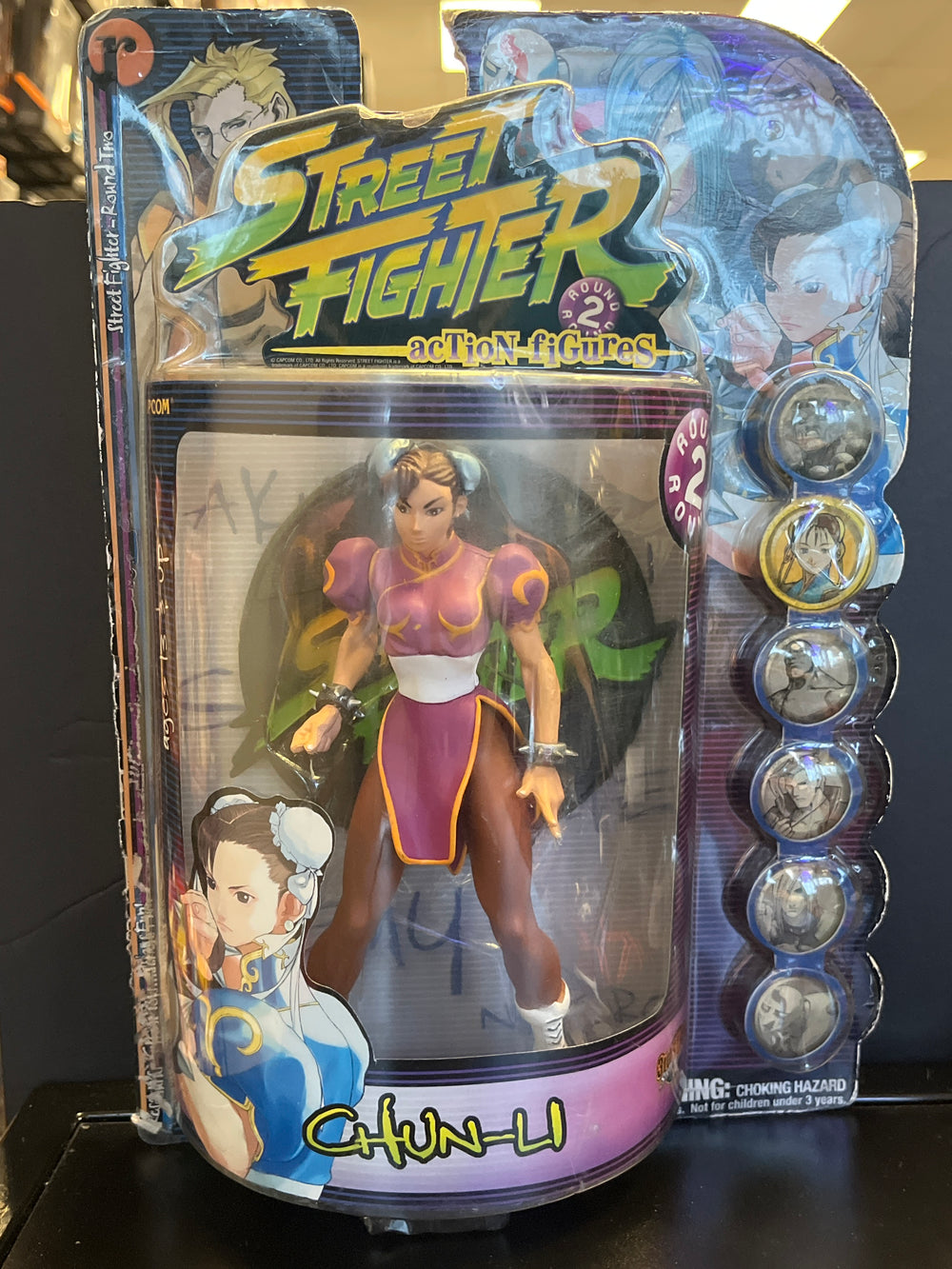 Capcom Street Fighter Round 2 Chun-Li Action Figure
