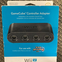 Official Wii U GameCube Controller adapter for smash Bros